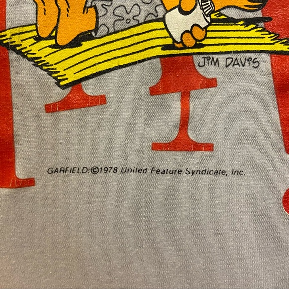 Garfield Vintage 1978 “Tan!” T Shirt One Size - Picture 3 of 15